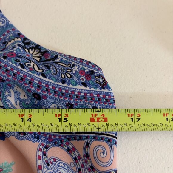 Express Tank Top Women's XS Barcelona Cami Sleeveless Printed Paisley Shirt - Picture 8 of 8